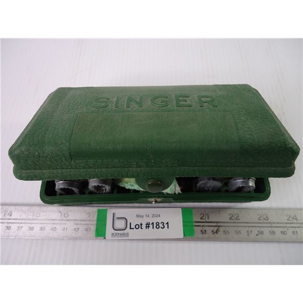 Vintage Singer Buttonholer in Case