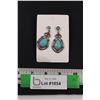 Image 1 : Turquoise Pendant Style Earrings