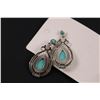 Image 2 : Turquoise Pendant Style Earrings