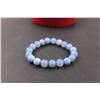 Image 3 : Blue Stone Beaded Bracelet w/Box