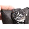 Image 3 : Black Men's Genius Army Watch w/ Webbed Fabric Band - Blemish inside Face Crystal