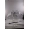 Image 1 : (2) Clear Poly Umbrellas w/Spring Assist Push Button Opening - New in Package (28" Width, 34" Long)