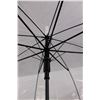 Image 2 : (2) Clear Poly Umbrellas w/Spring Assist Push Button Opening - New in Package (28" Width, 34" Long)
