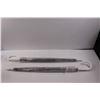 Image 3 : (2) Clear Poly Umbrellas w/Spring Assist Push Button Opening - New in Package (28" Width, 34" Long)