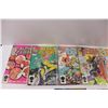 Image 2 : (10) Raw Marvel Comics - ("Alpha Flight":1984-185 Issues No. 12, 14, 15, 16, 22, 25, 26), ("Quasar" 