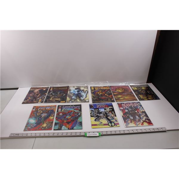 (10) Raw Image Comics: 1994 "Wetworks" Issues No.1 to No.6, 1995 "Stormwatch" Issues No.1, No.2, 199