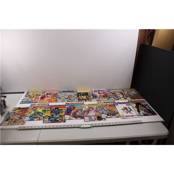 (15) Raw Marvel Comics- (7) 1986 "The Avengers" Issues No.270,271,272,273,274,275 & 277 & (8) 1988 "