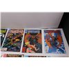 Image 3 : (12) Raw DC Comics of Varying Years - 1986 "Firestorm vs. Blue Devil", 1993-1994 "Hawkman", 1987 "Mi