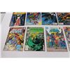 Image 4 : (12) Raw DC Comics of Varying Years - 1986 "Firestorm vs. Blue Devil", 1993-1994 "Hawkman", 1987 "Mi