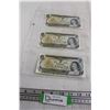 Image 1 : (3) Canadian 1973 $1 Bills