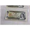 Image 3 : (3) Canadian 1973 $1 Bills