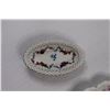 Image 2 : (3) China Serving Trays/Platters