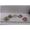 Image 1 : (5)China Tea Cups w/Saucers - (2) Paragon, (1) Royal Stuart & (2) Unmarked