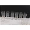 Image 3 : (14 pcs) Etched Glassware
