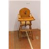 Image 1 : *Vintage Wooden Baby High Chair