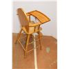 Image 3 : *Vintage Wooden Baby High Chair