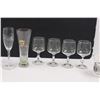 Image 3 : Glass Vases, Champagne Glass, Irish Coffee Glasses, Beer Pint Glass & Coffee Mug