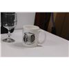 Image 4 : Glass Vases, Champagne Glass, Irish Coffee Glasses, Beer Pint Glass & Coffee Mug