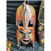 Image 7 : WOODEN MASK LOT