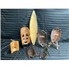Image 9 : WOODEN MASK LOT