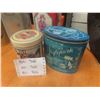 Image 2 : Modern Tins, Fake Fruit in Basket, Christmas Lights 