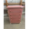 Image 1 : Wood Painted Dresser 46'' x 18'' x 31''