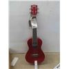 Image 1 : New Kala Sparkle Red Ukelele in Box