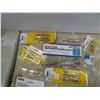Image 2 : 50 New Packages of Hardware: Hinges, Chain Door Guard, Hooks, 