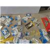 Image 8 : 100 New Packages of Hardware: Hinges, Handles, Eye Hooks, Screw Eyes, Braces, 