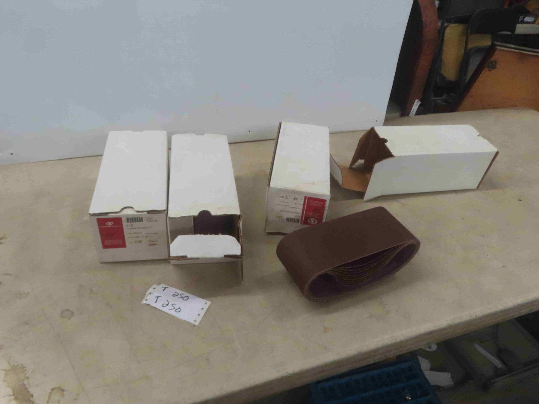 4 New Packages Of 4 X 24 Sanding Belts 10 In Each Box 40 Total 4-new-packages-of-4-x-24-sanding-belts-10-in-each-box-40-total