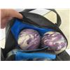 Image 3 : (4) 5 Pin Bowling Balls - Good for Home Lawn Bowling