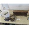 Image 1 : Railway Iron Anvil 21'' L x 7'' Tall, Carriage Bolts 4'' , Various Nails and Screws