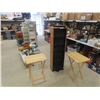 Image 1 : 2 Wood TV Stands, Rotating 2 Sided CD Shelf 