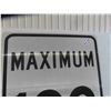 Image 2 : Max 100' Traffic Sign 36'' x 48'' 