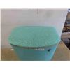 Image 2 : Vintage Teal Hamper 19'' x 21'' x 13'' 