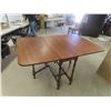 Image 1 : Gate Leg Table Extended Size 38'' x 56'' x 30'' -1 Base Needs to Be Put On