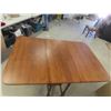 Image 2 : Gate Leg Table Extended Size 38'' x 56'' x 30'' -1 Base Needs to Be Put On