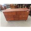 Image 1 : English Walnut 8 Drawer Dresser 31'' x 54'' x 17 1/2''