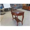 Image 2 : Half Moon Stand with Drawer 36'' Tall x Up To 36'' Wide x Up To 20'' Deep