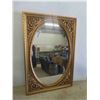 Image 1 : Gold Framed Mirror 26'' x 39'' 
