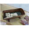 Image 8 : Vintage Toys: Doll Furniture, Mattel Metal Cook Stove, Mini Doll Dishes,
