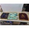 Image 1 : 3 Vintage Souvenier Pillow Covers : Royal Canadian Air Force, Niagra Falls, The Pas 