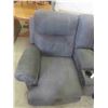 Image 2 : Microsuede Power Reclining Theatre Couch 76'' Wide 