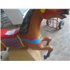 Image 8 : Original Wooden Carnival Horse 40'' x 54'' from Winnipeg Beach - Was Restored