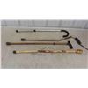 Image 1 : 3 Canes, Unique Wood Walking Cane 