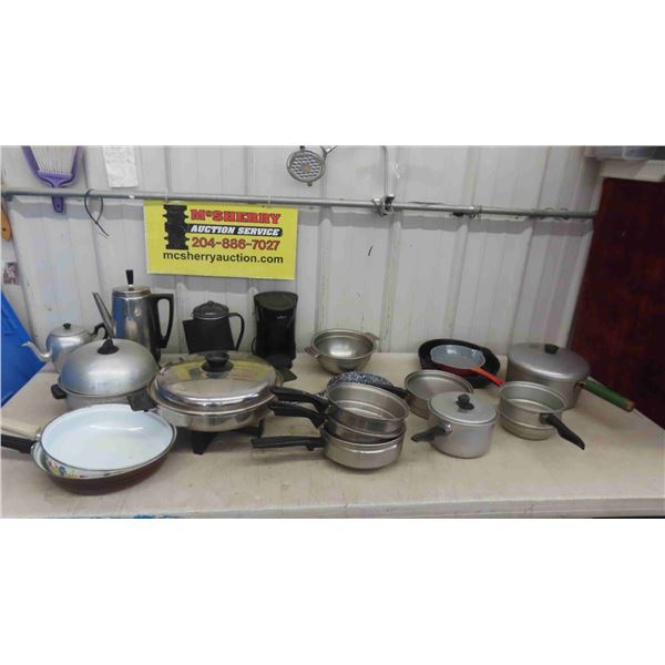 Pots, Pans, Electric Fry Pan, Plus