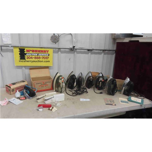 7 Irons , 1 Travel Iron, Easy Stitch Machine, Plus