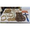 Image 1 : Spoon Collection with Display Board, Old Stove Pieces? & More 