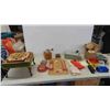Image 1 : Foot Stool, Cash Box with Key , Vintage Coin Dispenser, Calculators & More 