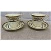 Image 2 : 12 Minton Stanwood Fine Bone China England Cups and Saucers - All Mint Condition/Like New